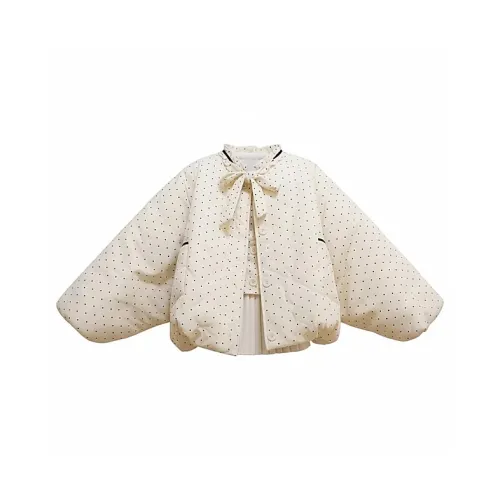 XIAOLIZI Абрикос Унисекс Пуховики