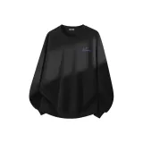 [Двусторонний бархат ★ Эффективное удержание температуры] Черный (Синий настроение Логотип на груди)