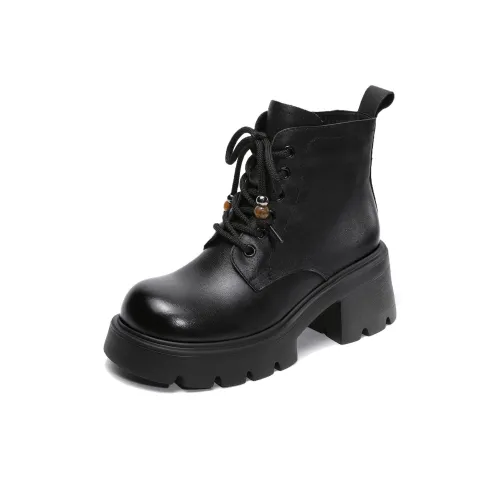 ZUOSAISI Ботильоны 11 см Martin Boot 7 см Женские