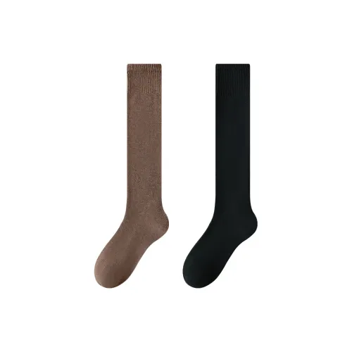 MIIOW Колено Высокие Носки Женские 2 Пачки