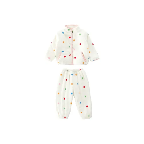 YUNPO Polka Dot Kids Lounge Set