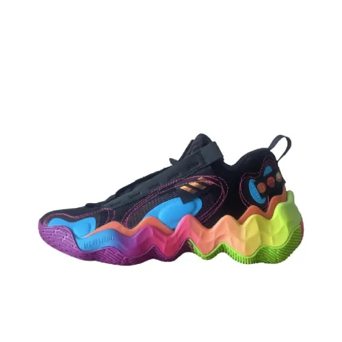 Adidas Exhibit B Амортизация Противоскользящие Устойчивые к истиранию Низкий Топ Баскетбольные кроссовки Женские