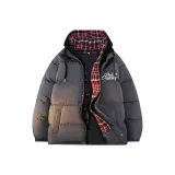 Серый с черной сеткой, капюшон