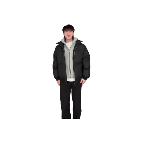 BRG Черный Унисекс Пуховики