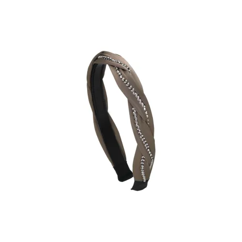 ROYALSASA Полиэстер Искусственный кристалл Акрил Ободок Ободки Женские