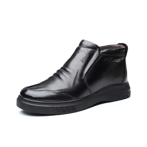 HD Высокий Топ Утепленная Обувь Мужская