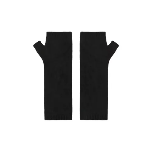 VINCE Кашемир Вязаные Перчатки Женские Матовый Черный