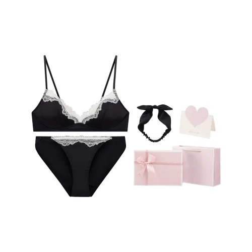 FREELASS Нижнее белье Подарочная коробка Женское Лебедь Черный