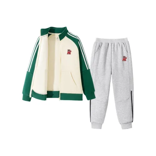 PEAK Винтажный зеленый PK Письмо Лев K Серый PK Письмо Лев K KIDS Повседневная спортивная одежда