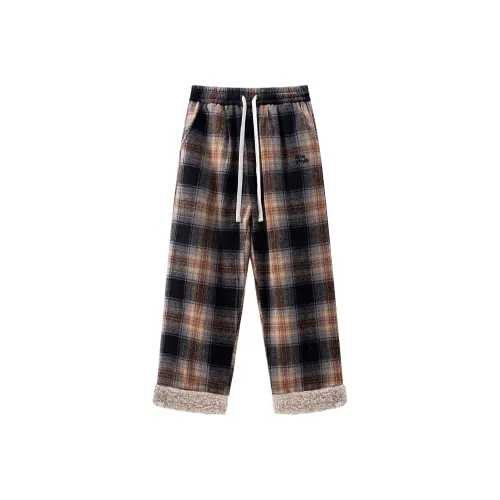 YK YB Черные Унисекс Хлопковые Брюки