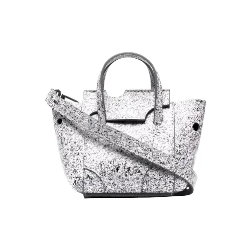 Off Белый Кожа Одно плечо Сумка Унисекс Белый