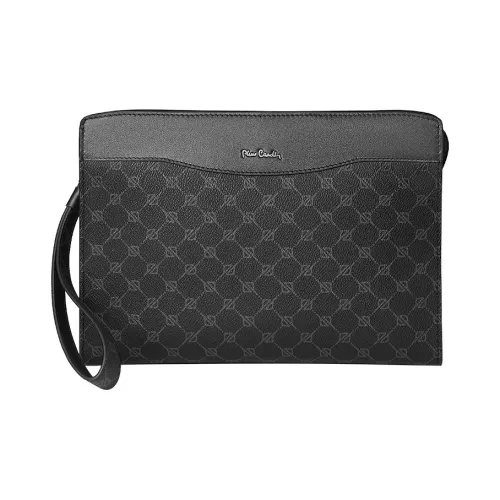 PIERRE CARDIN PVC клатч стандартный мужской черный