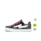 Темное облако, черный (розовые шнурки), включает 1 упаковку белых и 1 упаковку зеленых шнурков