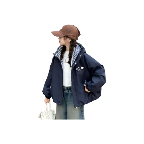 YOUMIWU Темно-синий школьный топ