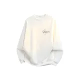 [Круглый вырез] Белый, с флисовой подкладкой