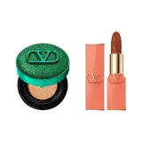 Двухкомпонентный комплект: Питание Зеленый Воздух Амортизация #LA1 12г + Матовый Помада #77A 3,4г