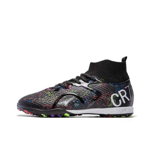 QIUTEXIONG Анти KICK Амортизация Устойчивость к истиранию Высокий Топ Детская Футбольная Обувь Унисекс