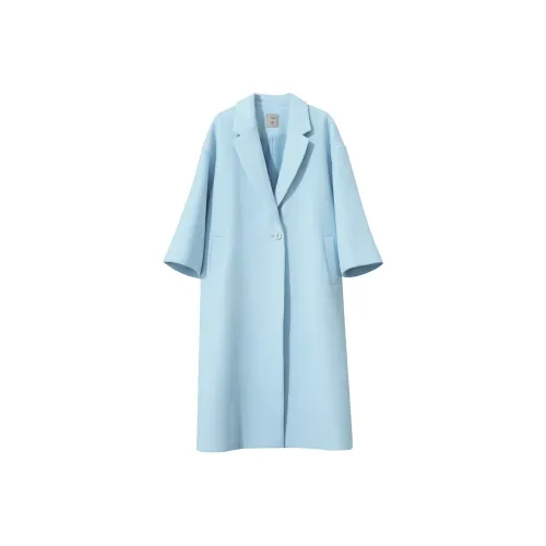 AMII Ледяной Синий Женское Пальто