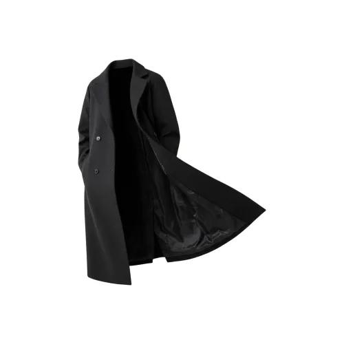 PEA Черное Унисекс Пальто