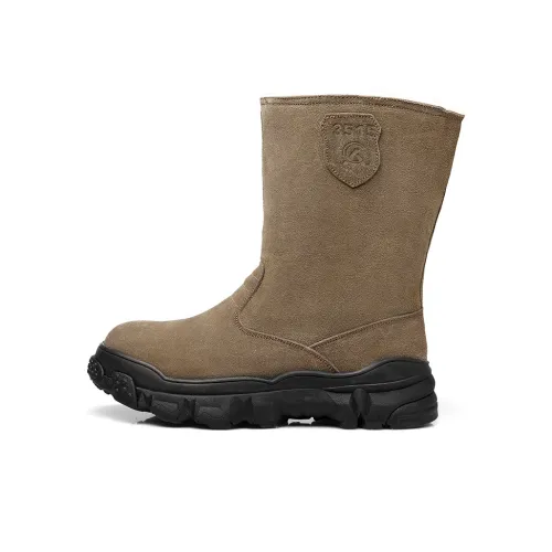 Strongman 3515 Шерсть Мужской Зимний Овчина Сноубутсы Монгольские Ботинки