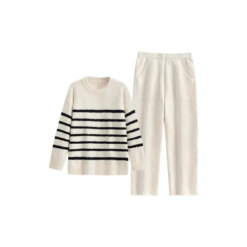 YUENEI 24202 Кремовый Абрикос Женские Пижамные Комплекты