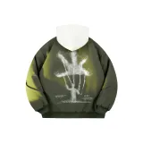 Армейский зеленый [MY0801 Хлопковый пуховик] (Термический, не объемный, премиальное ощущение)