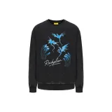 Винтажный свитшот с круглым вырезом