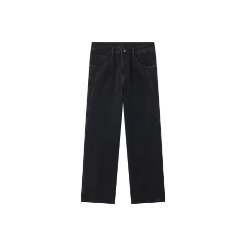 Jeep Черные Мужские Джинсы