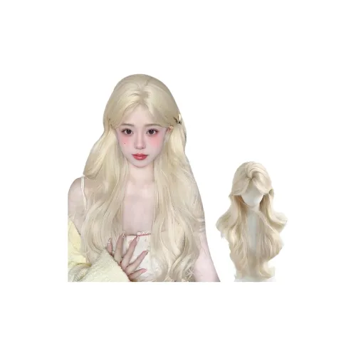 YOUXI Балет Человеческого Мира Лента на Лбу Сетка Красно-белый Золотой Длинные Завитые Волосы Большие Волны OF Брови