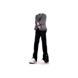 Black [Боковая молния, утолщенный и с флисовой подкладкой]