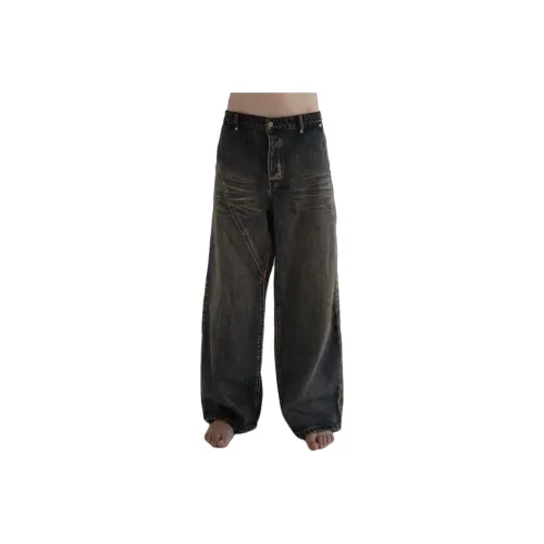 PROTEMOA Черные Унисекс Джинсы