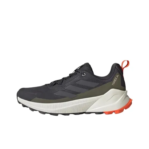 adidas Terrex TRAILMAKER 2,0 Gore Te Амортизация Износостойкий Низкий Топ На открытом воздухе Функциональный Мужской Серый Зеленый