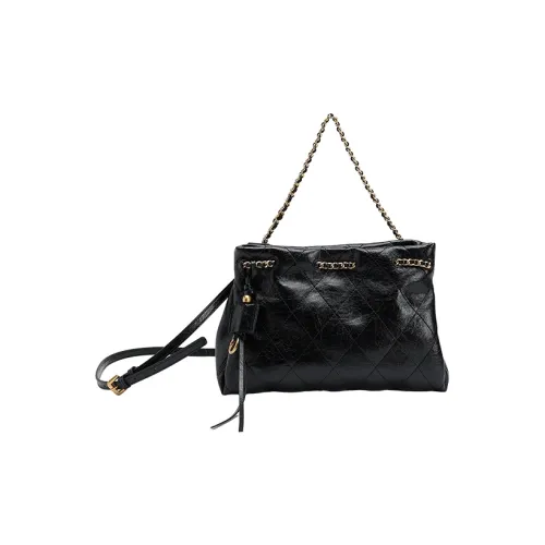 URBAN REVIVO Искусственная кожа Сумка через плечо Стандартная Женская Черная