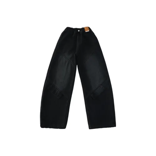 7 SEVFUN Повседневный Джинсы Зимний Черный Подростки