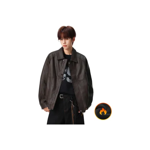 JUNGLE PANDA Кожа Куртка Унисекс