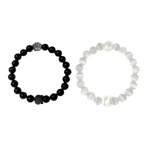 STUERY Стекло Кошачий глаз Браслеты Унисекс