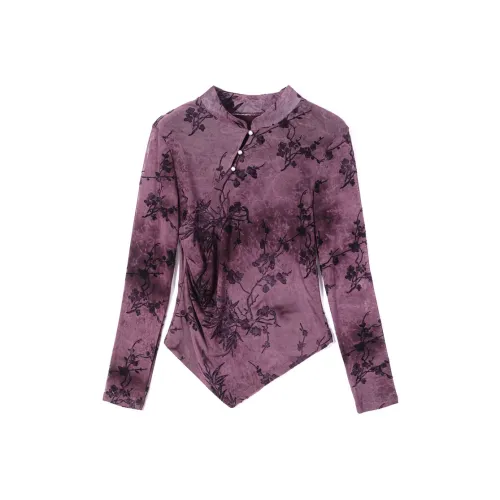 LADYXIEXIE Фуксия Женские T-рубашки