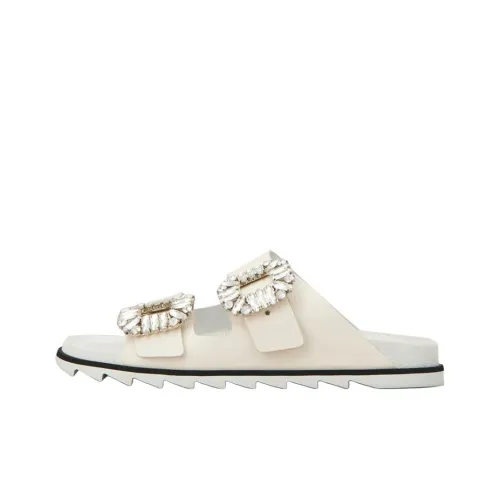 Roger Vivier Слипоны Женские Крем