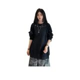 Черный с флисовой подкладкой