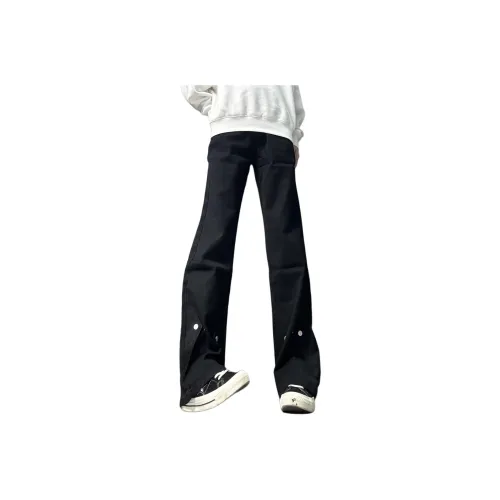 DEMAVIE Черные Унисекс Джинсы