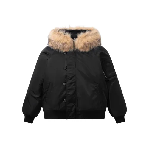 SANBAI STUDIO Хлопковый пуховик унисекс