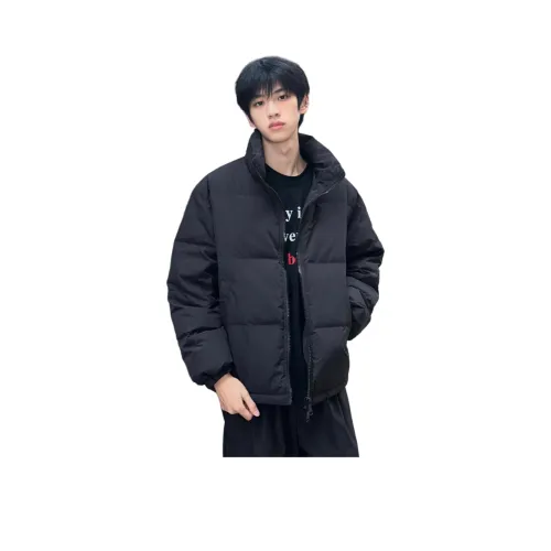 PODGORNOI Черный мужской пуховик