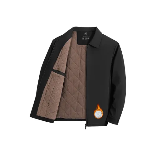 ZUOAN Отложной воротник Хлопковый пуховик Мужской