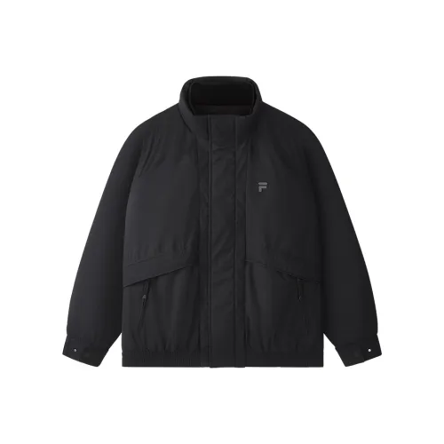 FILA FUSION Хлопковый пуховик Мужской Глубокий черный