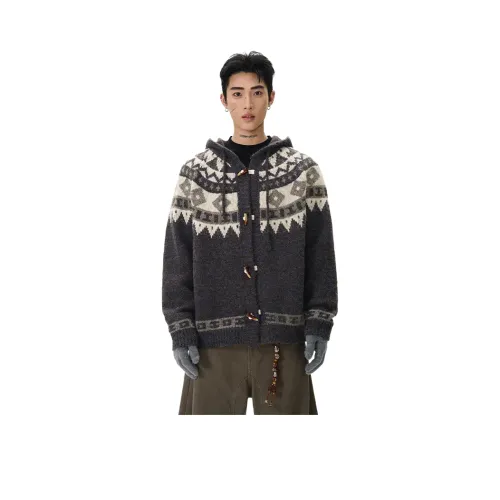 GANGZAI Темно-серый унисекс трикотаж