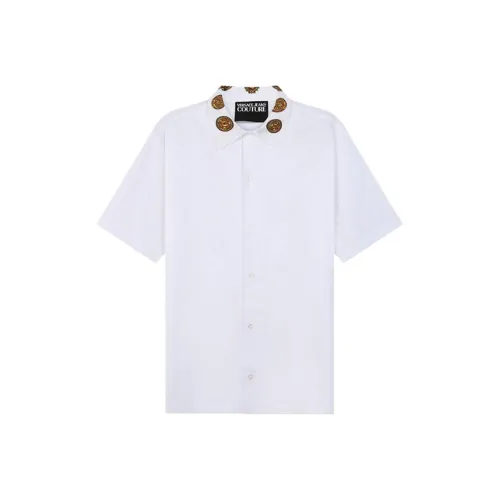 VERSACE JEANS COUTURE SS22 Рубашка Мужская Белая