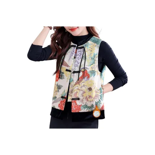 MOUSIDEYOUHUO National Стиль Жилет Женские