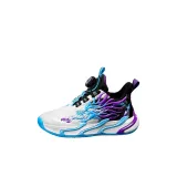 Белый Фиолетовый (Тонкий хлопок с флисовой подкладкой)