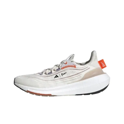 Adidas Ultraboost Light Low Топ Марафон Тренировки Бег на длинные дистанции Обувь Унисекс Серый Белый