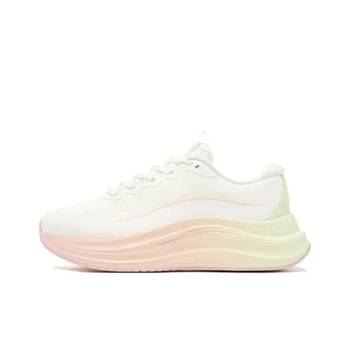 QIAODAN Износостойкие Водонепроницаемые Противоскользящие Низкие Повседневные Беговые Кроссовки Женские